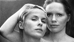 Bibi Andersonová a Liv Ullmanová ve snímku Persona (1966). Reie Ingmar Bergman.
