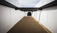 Stavba prvního testovacího tunelu v  Los Angeles