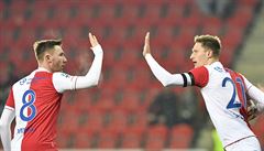 Frydrych vlastn gl napravil a Slavia v pedehrvce zdolala Bank 2:1