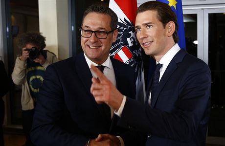 Sebastian Kurz, éf rakouských lidovc (ÖVP) a budoucí rakouský kanclé, a...