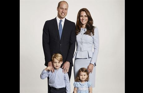 Princ William a jeho ena Kate s dtmi