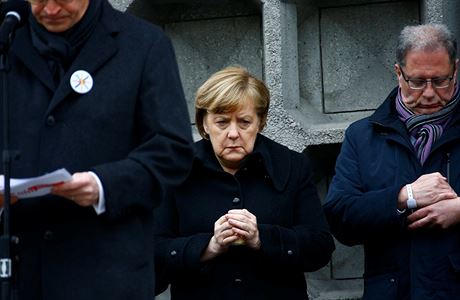 Angela Merkelová se svíkou