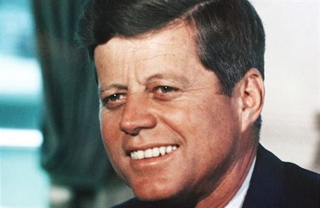 Americký prezident John F. Kennedy.