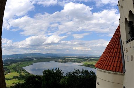 Mosteck jezero. Pohled z ve Hnvna.