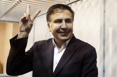 Gruzínský exprezident a vdce ukrajinské strany Hnutí nových sil Michail Saakavili.