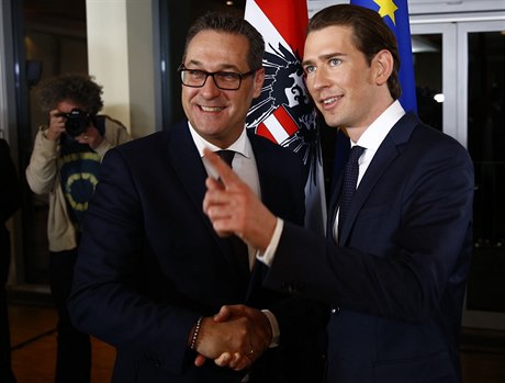 Sebastian Kurz, éf rakouských lidovc (ÖVP) a budoucí rakouský kanclé, a...