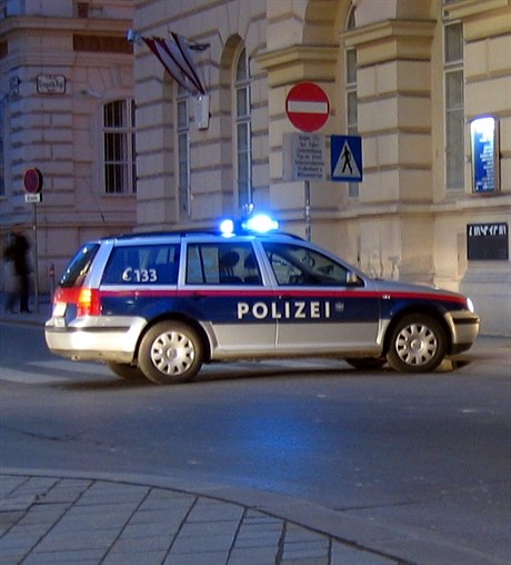 Rakouská policie - ilustraní foto.