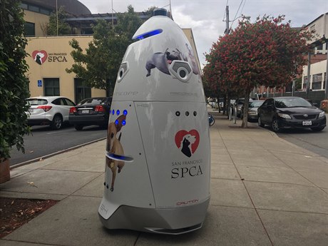 Bezpečnostní robot od firmy Knightscope