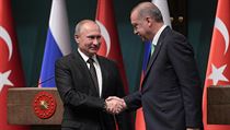 Putin a Erdogan se na schzce v Ankae shodli, e uznn Jeruzalma...