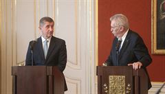 Prezident Zeman a Andrej Babi