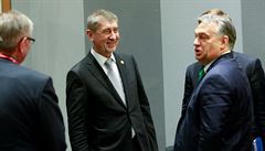 Andre Babi hovoí s maarským premiérem Viktorem Orbánem.