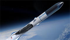 Blue Origin chystá také velkou raketu New Glenn.