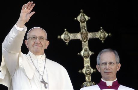 Pape s biskupem Guidem Marini.