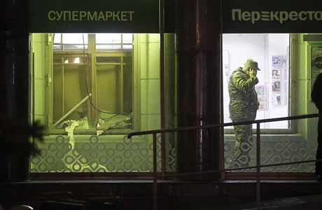 Ruský prezident Putin povauje stedení útok v petrohradském supermarketu za...
