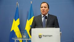 védský premiér Stefan Löfven.