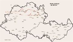 Záznam letu, výsadek operace Anthropoid.