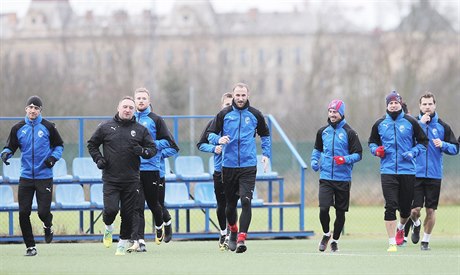 Fotbalisté Plzně zahájili zimní přípravu prvním tréninkem