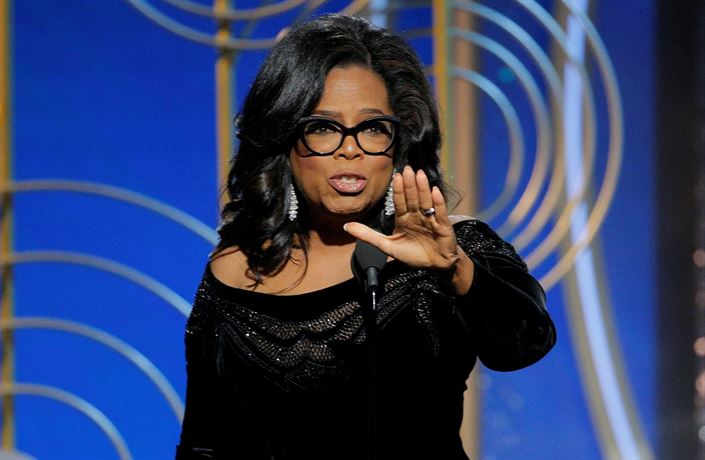 Oprah Winfreyová p�ijala zvlá�tní cenu za celo�ivotní p�ínos v oblasti filmu.
