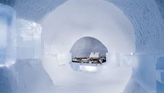 védský ledový hotel vyzdobilo 26 výtvarník z celého svta
