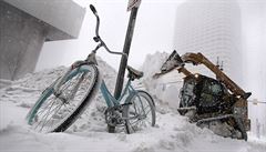 Ne�ekané. Víc ne� 60 tisíc domácností a podnik� v USA se kv�li sn�hové bou�i...