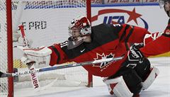 Carter Hart proti esku v semifinále na IIHF world junior hockey championships