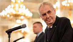 Miloš Zeman během projevu na slavnostním večeru na Pražském hradě k zahájení... | na serveru Lidovky.cz | aktuální zprávy
