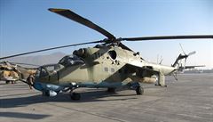 Afghánská Mi-24.