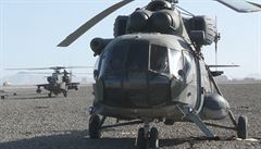 Apache a eská  Mi-171.