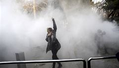Demonstrace nezaměstnaných v Iránu