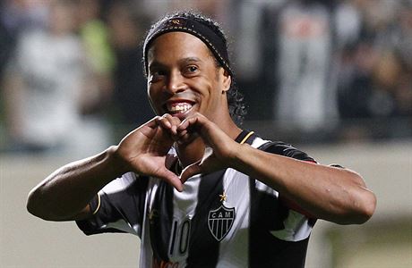 Ronaldinho v dresu Atltico Mineiro.