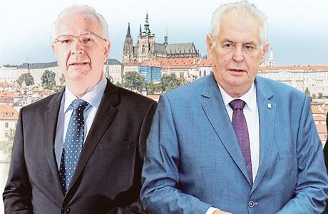 Mezi prvními známými kandidáty na prezidenta byli (zleva) Jií Draho, MIlo Zeman a Michal Horáek.