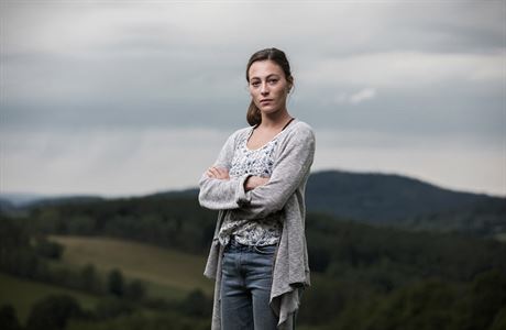 Johana Matoukov jako Gabriela Bureov. Seril Vzeklina (2018).