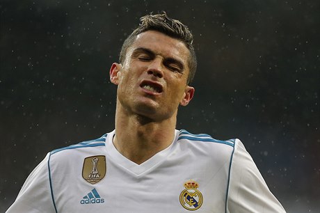 Zklamaná hvězda Realu Madrid Cristiano Ronaldo.