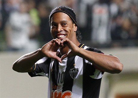 Ronaldinho v dresu Atlético Mineiro.