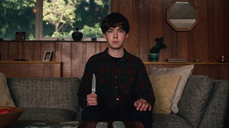 James (Alex Lawther) má obas chu zabíjet. Seriál The End of the F***cking...