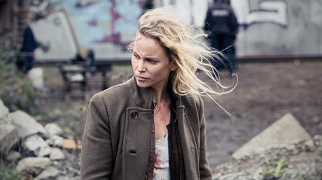 Detektivka Saga Nórenová (Sofia Helinová). tvrtá ada seriálu Most (The Bron)....