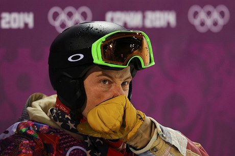 Americký snowboardista Shaun White.