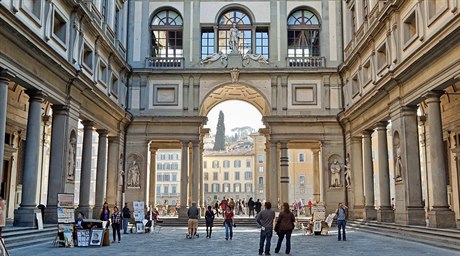 Svtov proslulá galerie Uffizi je jednoznan nejnavtvovanjí sbírkou umní...