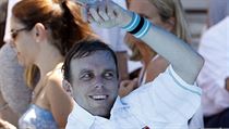 Američan Sam Querrey propotil v prvním kole Australian Open také více než jedno...