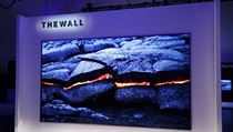 Samsung pedstavil The Wall, 146palcovou modulrn televizi s Micro LED...