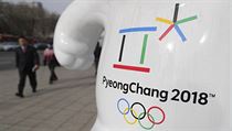 Oficiální logo olympijských her v Pchjongčchangu.