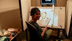 Na filmu pracovala stovka malí��. Na snímku Setareh Goodarzi