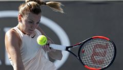 Petra Kvitová v 1. kole Australian Open 2018.