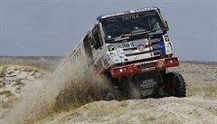 eský kamionista Martin Kolomý na Rallye Dakar 2018.