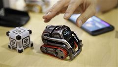 Anki Cozmo roboti vystavovaní na výstaviti spotební elektroniky ve Vegas.