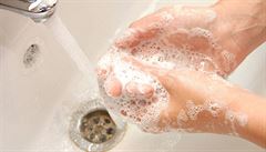 Mytí rukou - ilustraní foto.