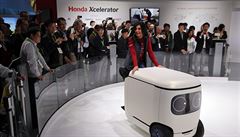 Robotické vozítko od firmy 3E-C18 Honda.