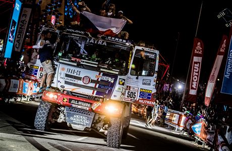 Rallye Dakar - 14. etapa Crdoba - Crdoba. Kamion Tatra Phoenix tmu Buggyra...