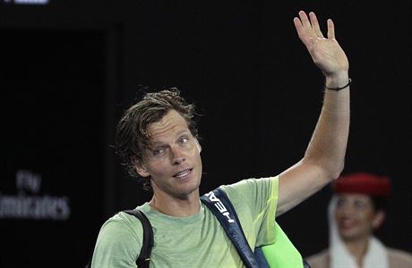 Tomá Berdych se louí s Australian Open.