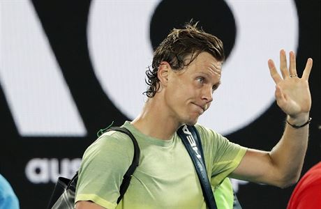 Tomá Berdych se louí s Australian Open 2018.